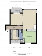 Plattegrond Van Musschenbroekstraat 60 4 ENSCHEDE