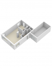 Plattegrond Huningahof 4 OOSTWOLD