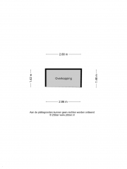 Plattegrond Huningahof 4 OOSTWOLD