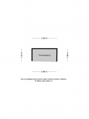 Plattegrond Huningahof 4 OOSTWOLD