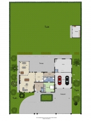 Plattegrond Sluiskade Noordzijde 190 ALMELO