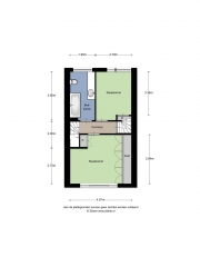 Plattegrond Geraniumstraat 15 ALMELO