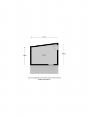 Plattegrond Geraniumstraat 15 ALMELO