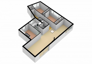 Plattegrond De Breistroeken 25 NIEUW-BALINGE