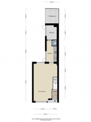 Plattegrond Papaverstraat 12 LEEUWARDEN