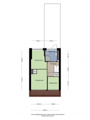 Plattegrond Papaverstraat 12 LEEUWARDEN