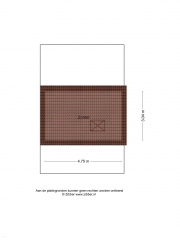 Plattegrond Papaverstraat 12 LEEUWARDEN