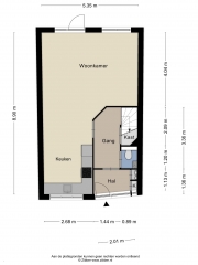 Plattegrond Atalantalaan 7 ENSCHEDE