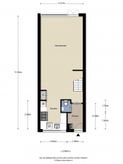 Plattegrond Twickel 66 ALMELO