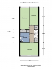 Plattegrond Twickel 66 ALMELO