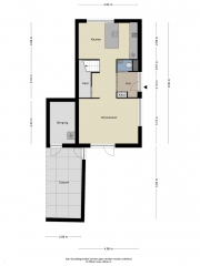 Plattegrond Nieuwe Maanderbuurtweg 21 EDE