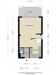 Plattegrond Telefoonweg 154 EDE