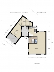 Plattegrond Willy Albertistraat 13 HENGELO