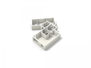 Plattegrond Willy Albertistraat 13 HENGELO