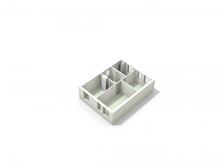 Plattegrond Willy Albertistraat 13 HENGELO