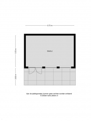 Plattegrond Vonkslaan 11 BELLINGWOLDE