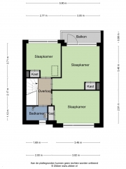 Plattegrond Johan Jongkindstraat 35 ALMELO