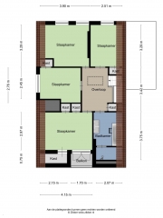 Plattegrond Schoolstraat 19 ZIJLDIJK