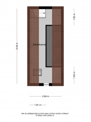 Plattegrond Schoolstraat 19 ZIJLDIJK