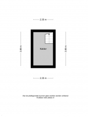 Plattegrond Schoolstraat 19 ZIJLDIJK