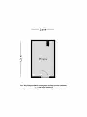 Plattegrond Pieter de Hoochstraat 58 ALMELO