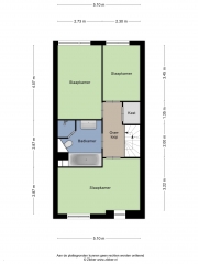 Plattegrond Noorderes 52 ALMELO