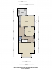 Plattegrond Oost Kluinveenweg 1 WIERDEN