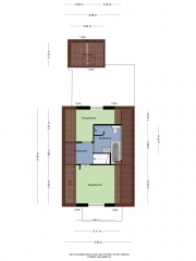 Plattegrond Oost Kluinveenweg 1 WIERDEN