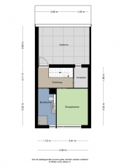 Plattegrond Ziende 10 DE MEERN