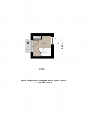 Plattegrond Jadestraat 129 c EDE