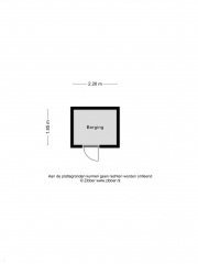 Plattegrond Jadestraat 129 c EDE