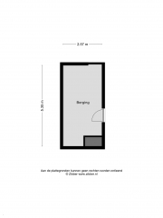 Plattegrond Pieter Poststraat 15 ALMELO