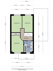 Plattegrond Aldengoor 13 ALMELO