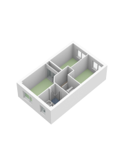 Plattegrond Aldengoor 13 ALMELO