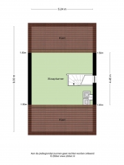 Plattegrond Aldengoor 13 ALMELO