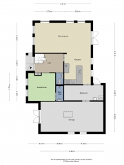 Plattegrond Rosa Caninalaan 1 WINSCHOTEN