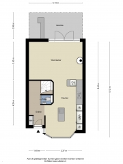 Plattegrond Palmedreef 13 EDE