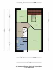 Plattegrond Palmedreef 13 EDE