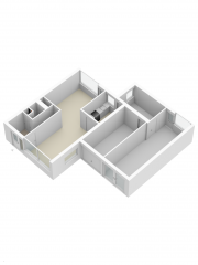 Plattegrond Raadhuislaan 63 OUDE PEKELA