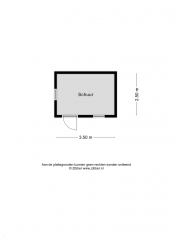 Plattegrond Raadhuislaan 63 OUDE PEKELA