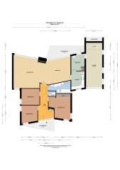 Plattegrond Zwanebloem 10 HOOGEVEEN