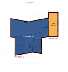 Plattegrond Zwanebloem 10 HOOGEVEEN