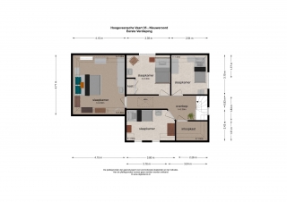 Plattegrond Hoogeveensche Vaart 35 NIEUWEROORD