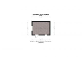 Plattegrond Hoogeveensche Vaart 35 NIEUWEROORD