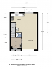 Plattegrond Bloemendaalstraat 30 ENSCHEDE