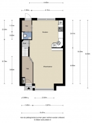 Plattegrond Stockholmstraat 25 HENGELO