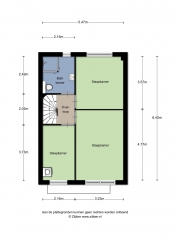 Plattegrond Stockholmstraat 25 HENGELO