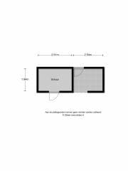 Plattegrond Roodeschoolstraat 16 TILBURG