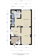 Plattegrond Linnerweg 28 MONTFORT