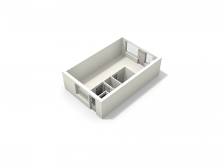 Plattegrond Roodeschoolstraat 16 TILBURG